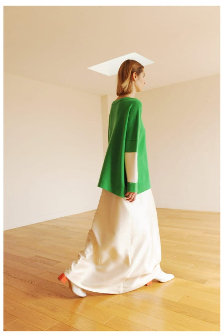 PULL VERT COL ROND BRETAGNA – Image 3