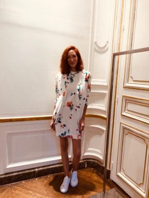 GILET FLEURS