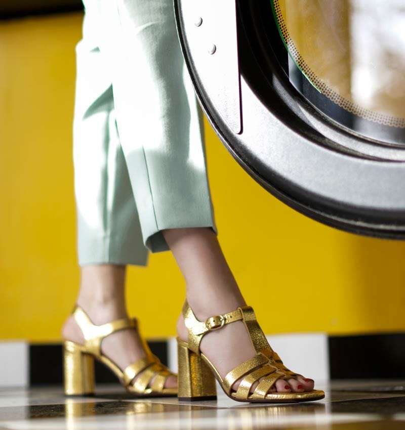 SANDALES ZAZ TANA GOLD SIDE – Image 2