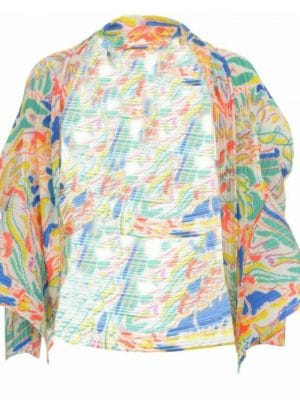 VESTE A MOTIF ABSTRAIT