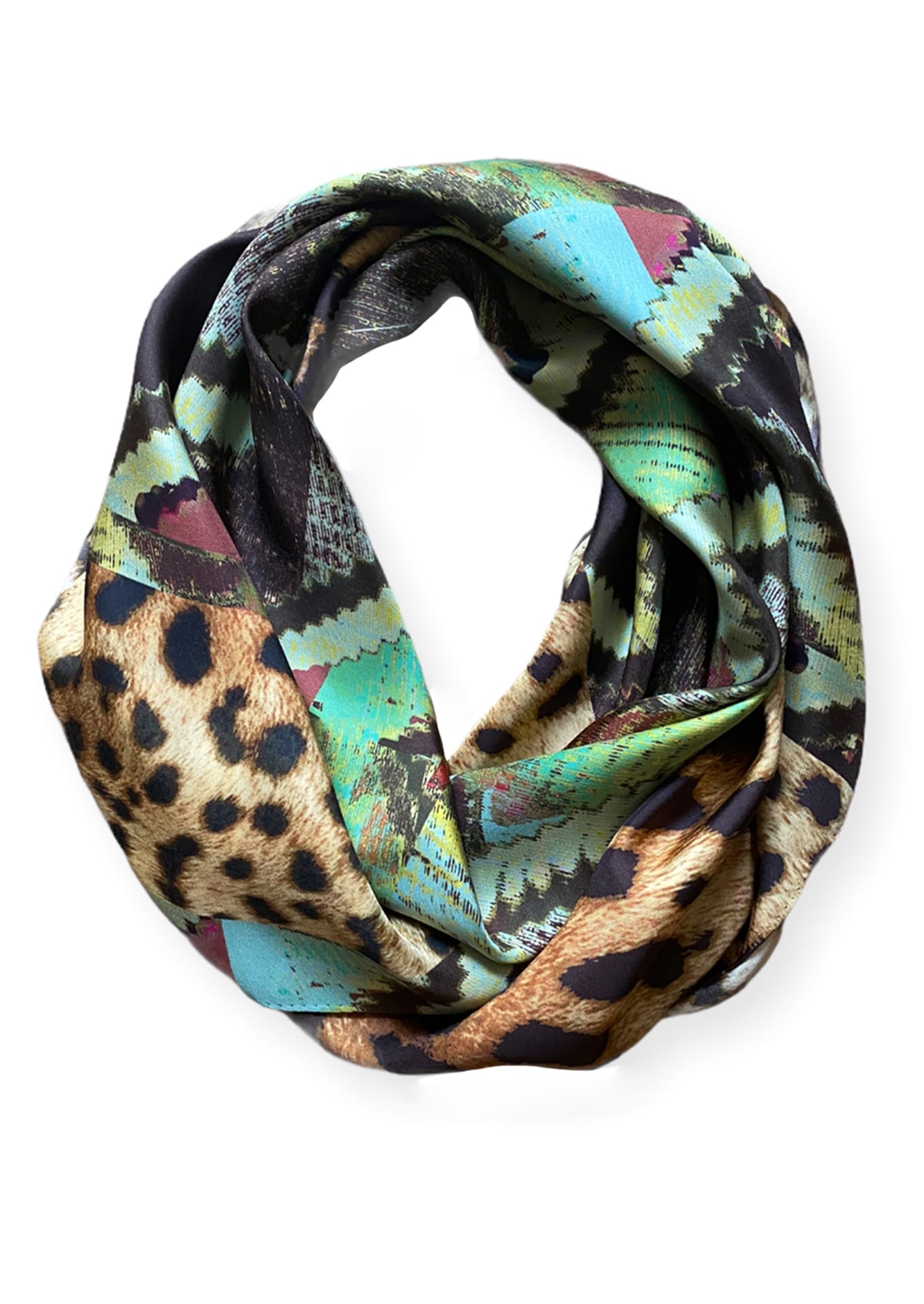 Cravate King & Priory - Vert Olive Foncé à Chevrons Et Carreaux, Largeur 7 Cm, Collection Vintage