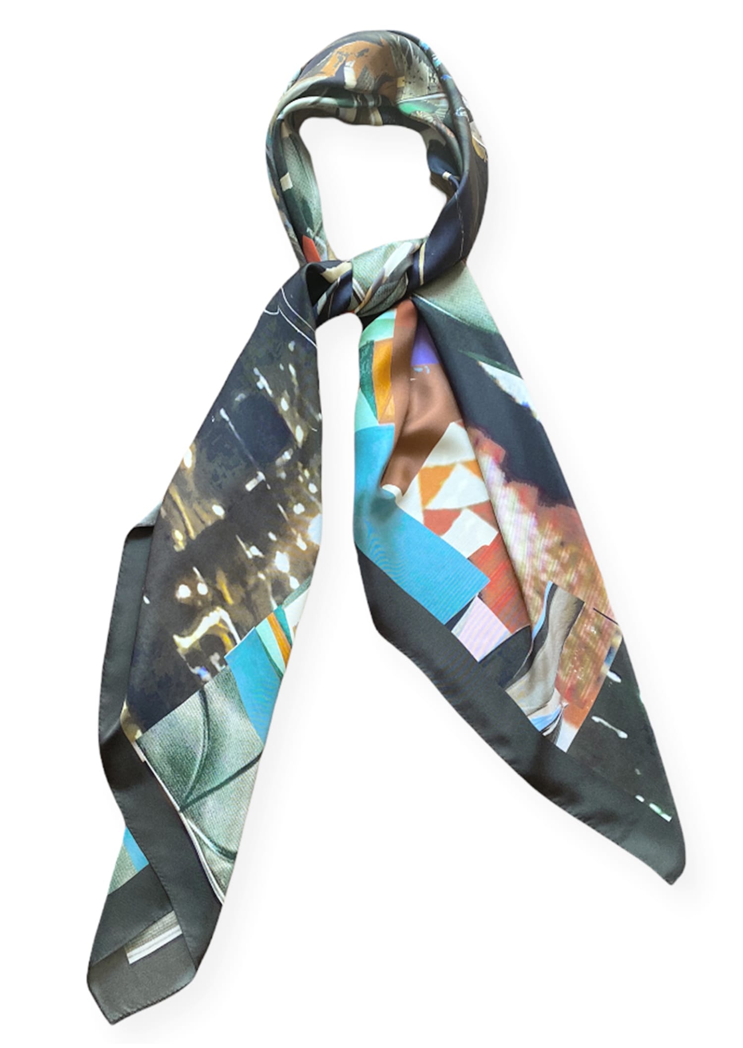 FOULARD CARRÉ ICONE PLUME – Image 5