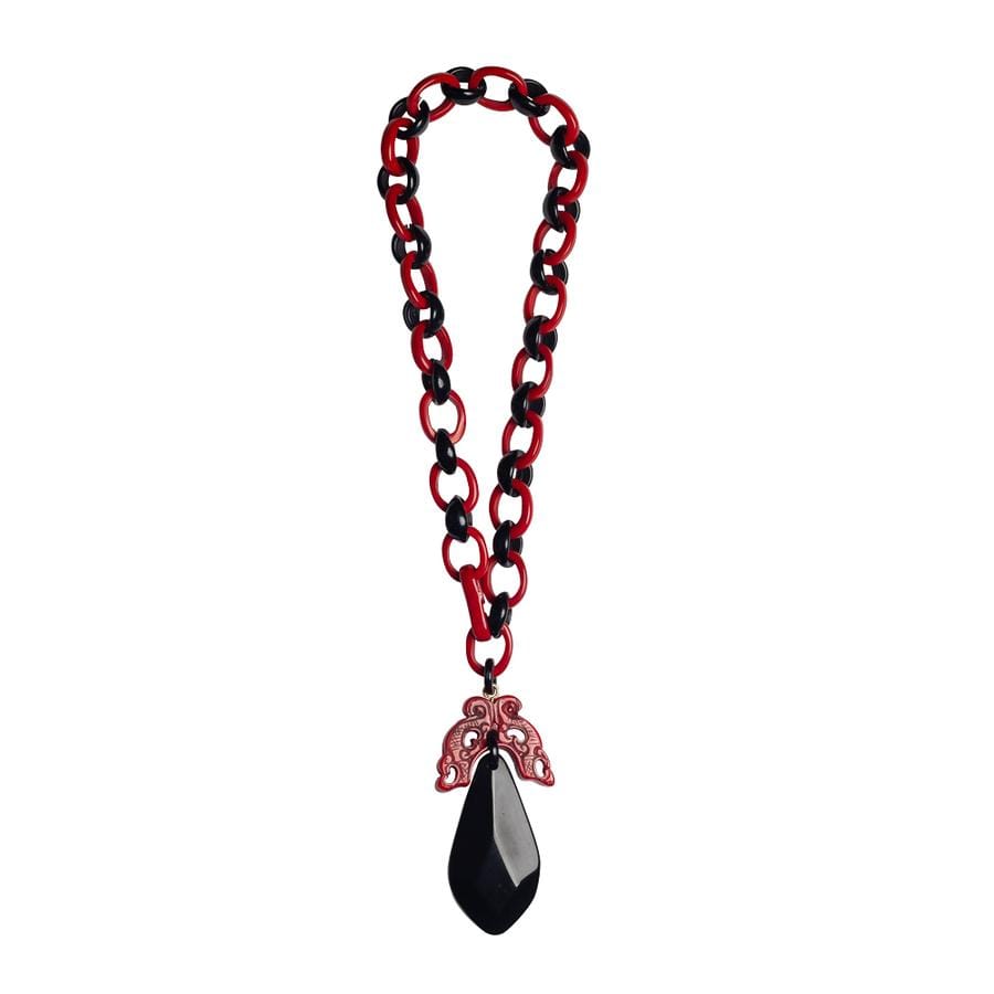 COLLIER LAM ROUGE – Image 2