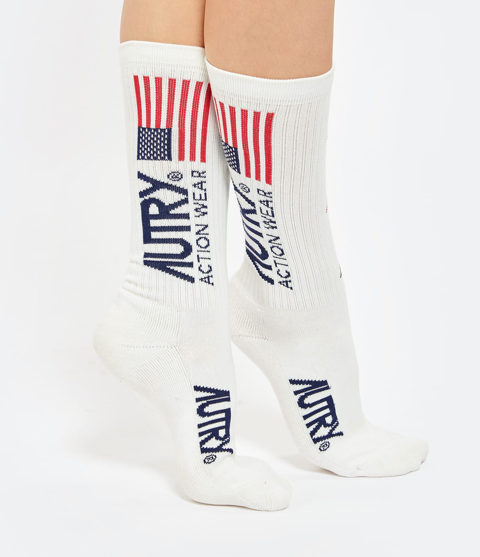 CHAUSSETTES ICONIC LOGO BLANCHES – Image 3