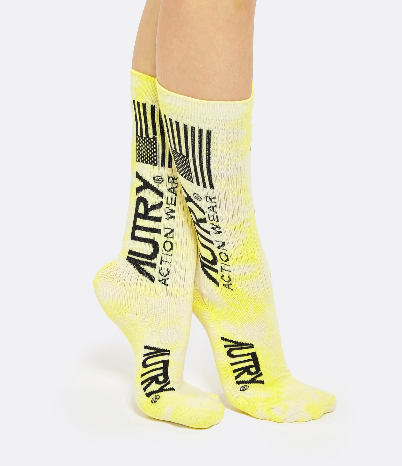 CHAUSSETTES MATCHPOINT LOVE JAUNE – Image 3