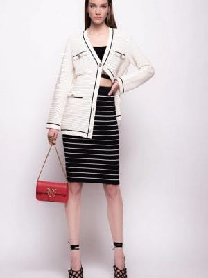 CARDIGAN EN FILET 3D