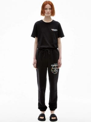 T-SHIRT STYX FLEURI IVOIRE