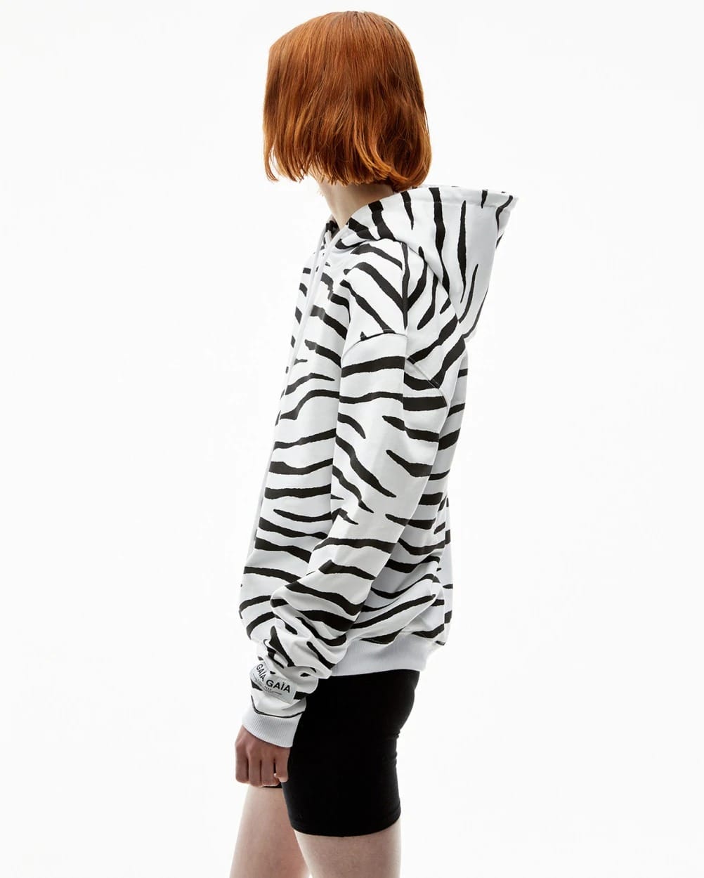 SWEAT-SHIRT A CAPUCHE CYBELE ZEBRA – Image 3