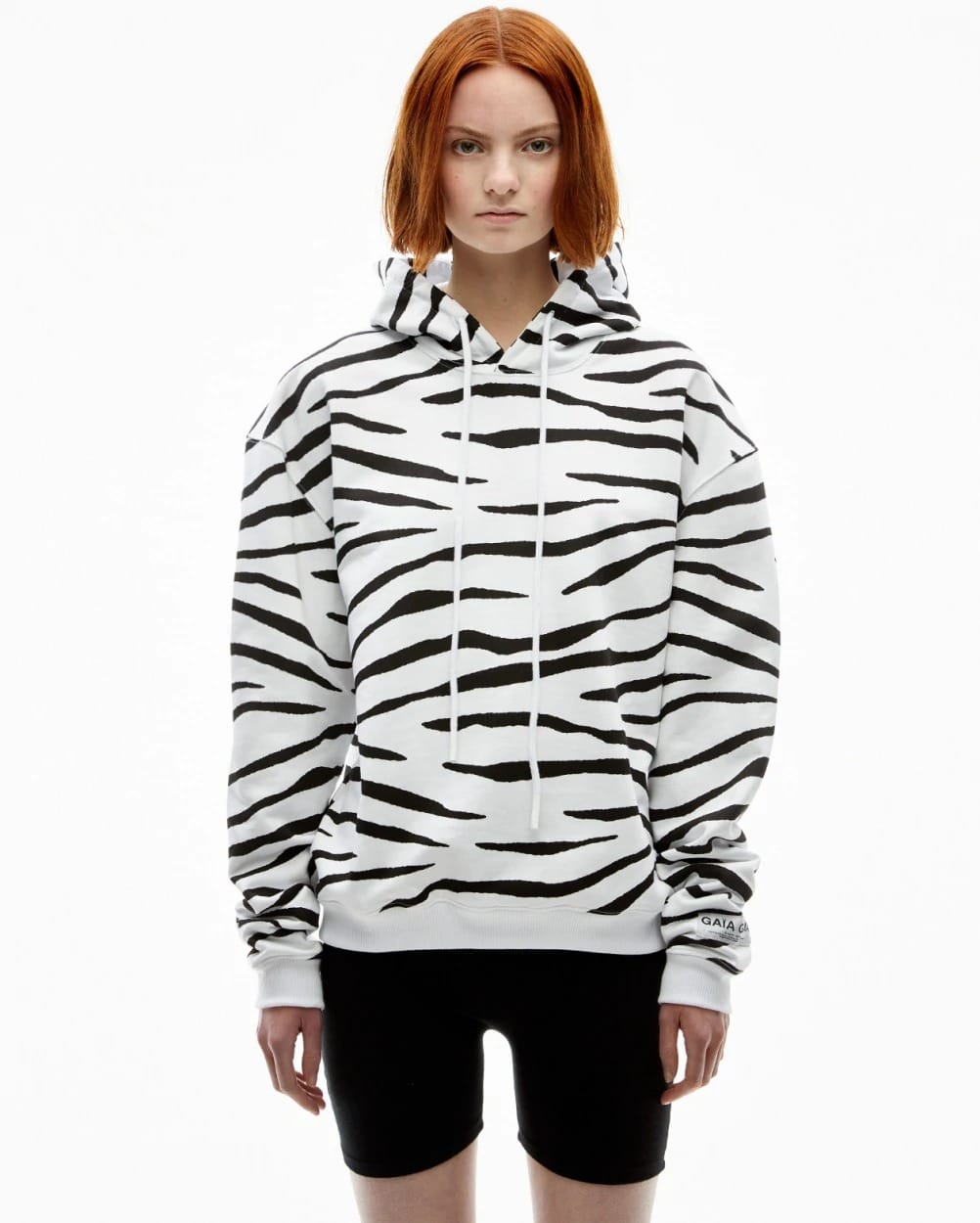 SWEAT-SHIRT A CAPUCHE CYBELE ZEBRA – Image 4