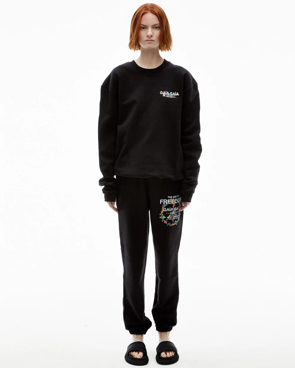 SWEAT-SHIRT THALIA FLEURI IVOIRE – Image 4