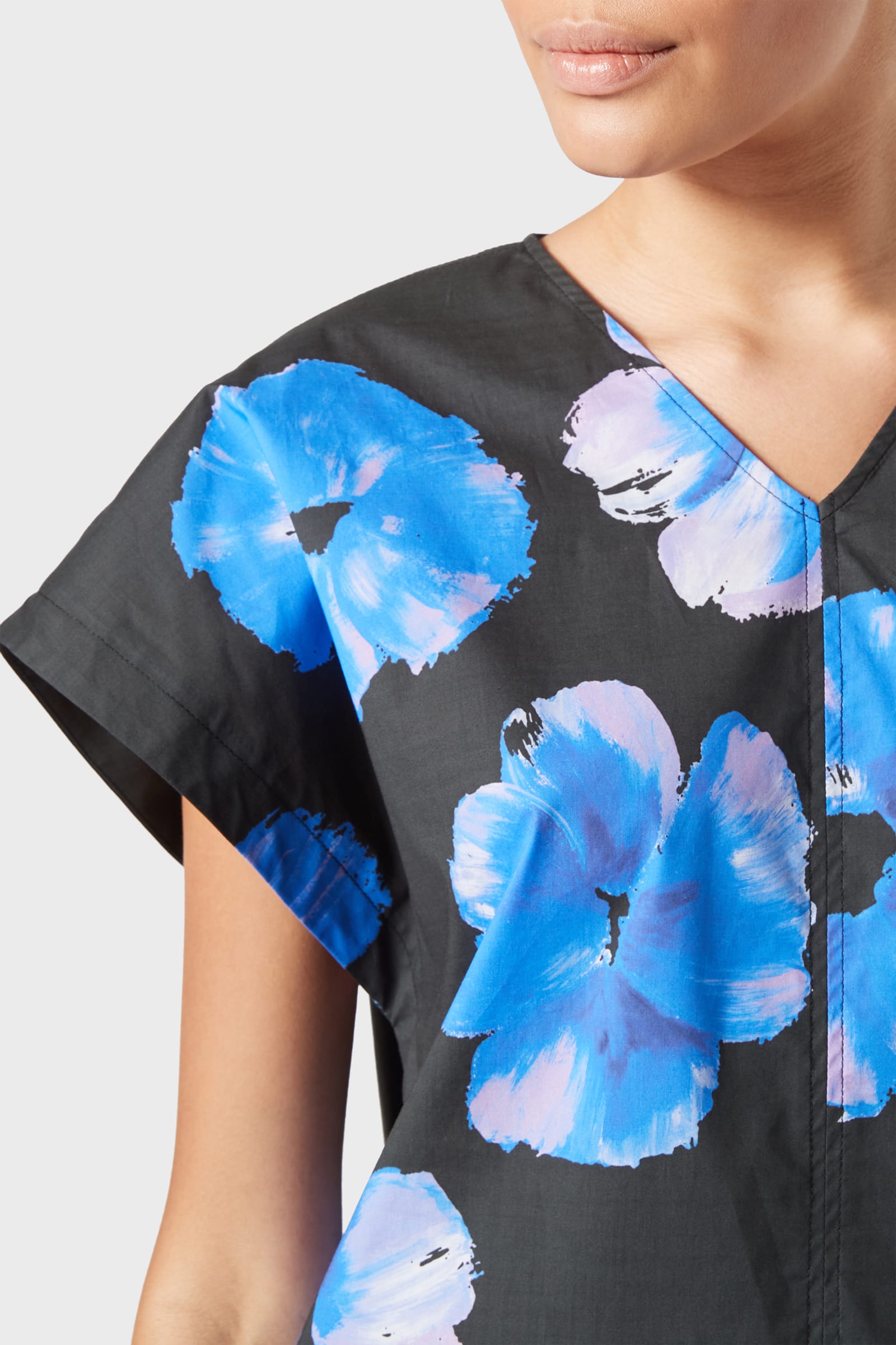 BLOUSE IMPRIMEE A CORDON – Image 3