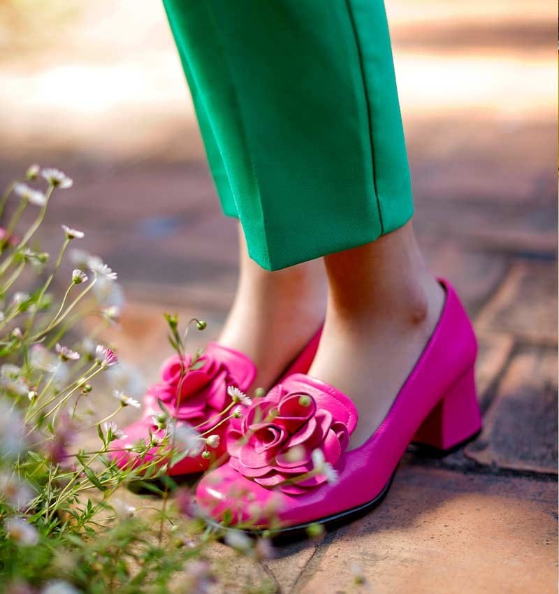 BALLERINES MAHA FUSCHIA