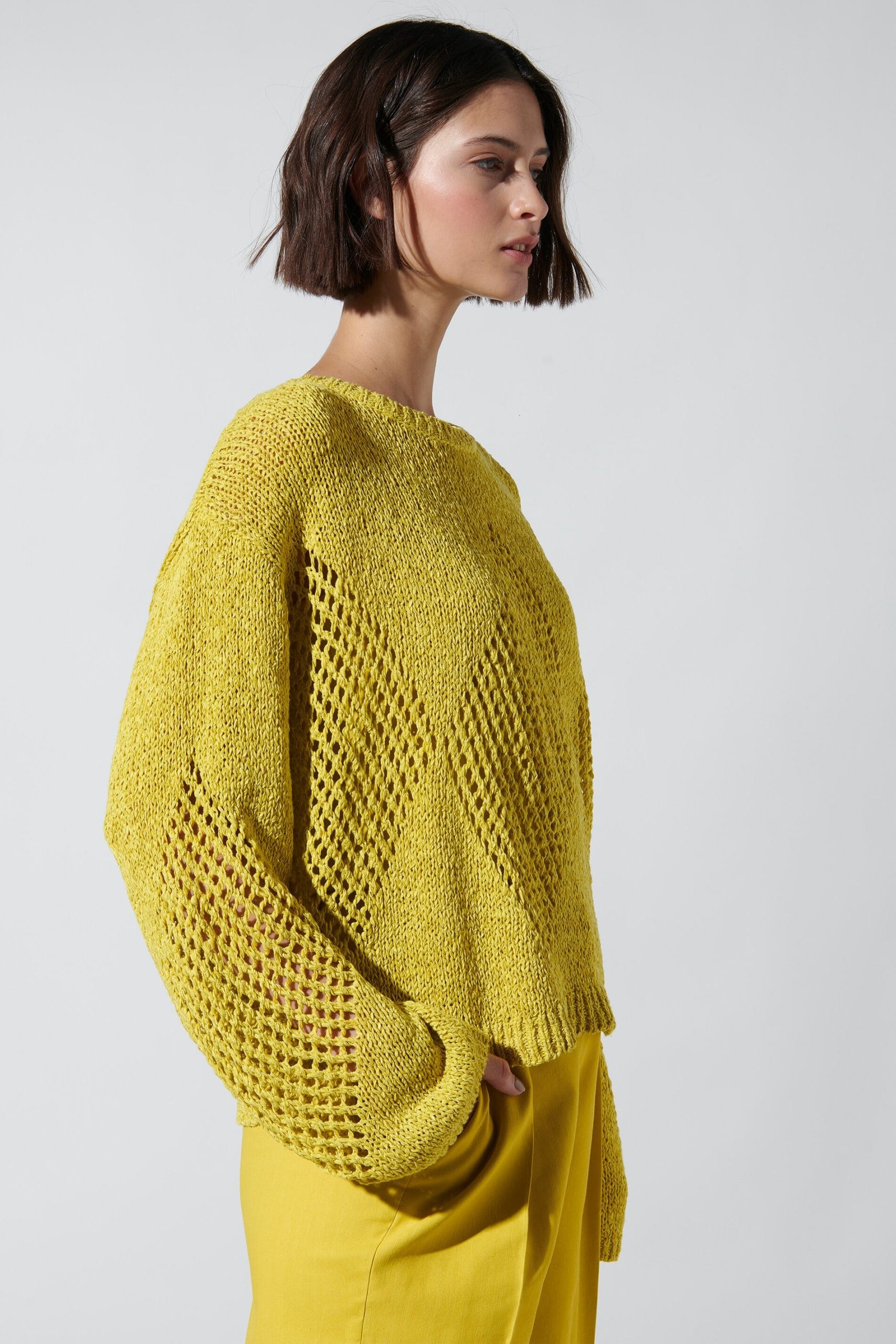 PULL À MOTIF INTARSIA – Image 2