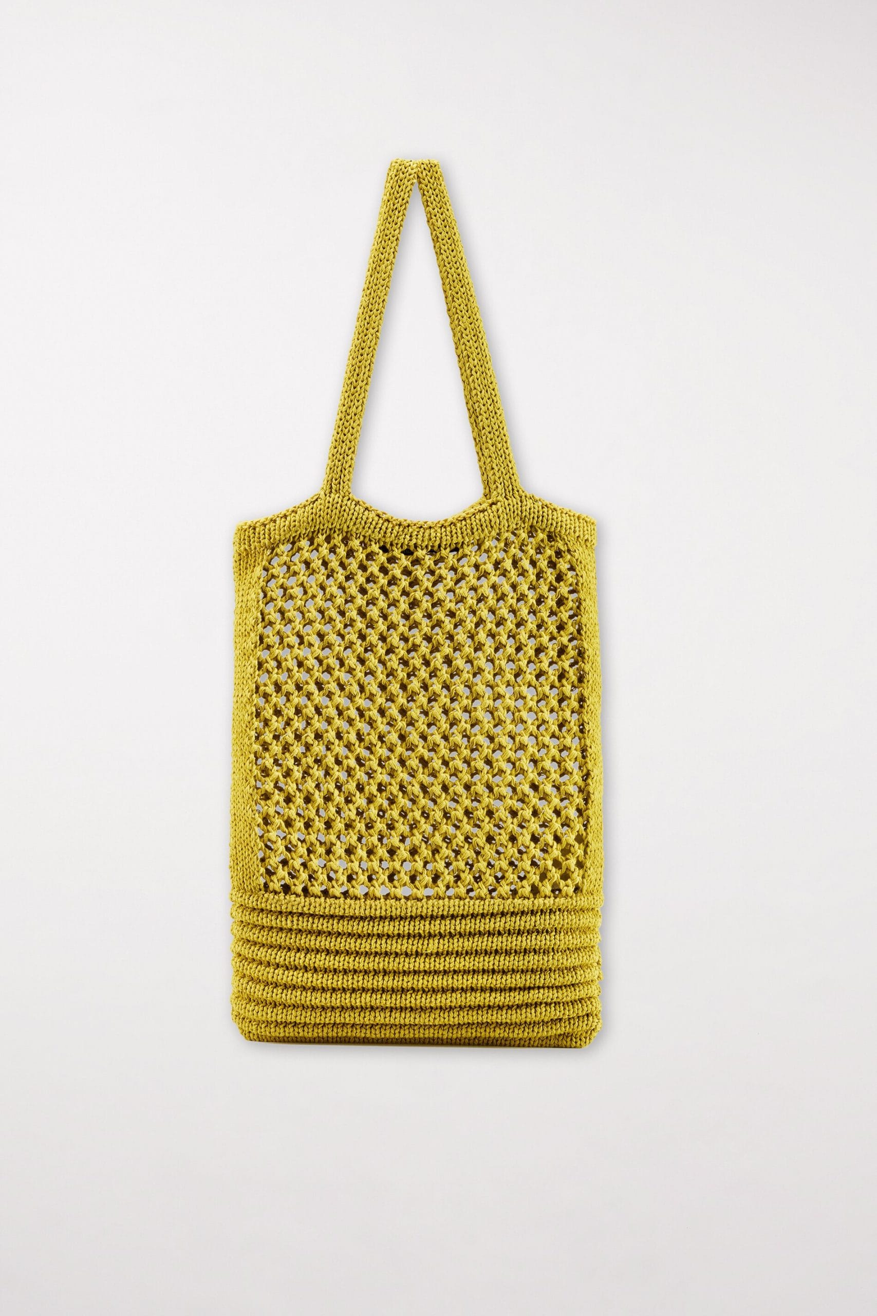SAC FOURRE-TOUT EN LIN MÉLANGÉ BEIGE – Image 2