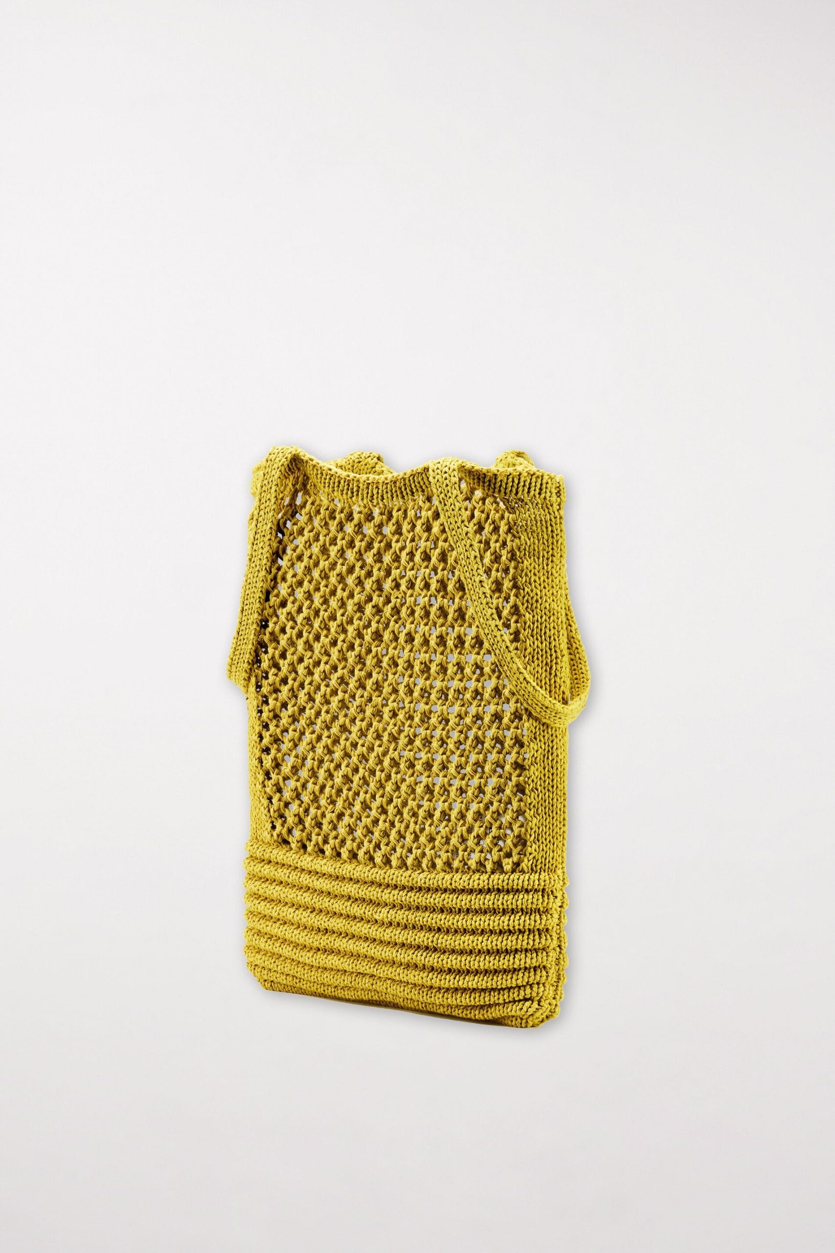SAC FOURRE-TOUT EN LIN MÉLANGÉ BEIGE – Image 3