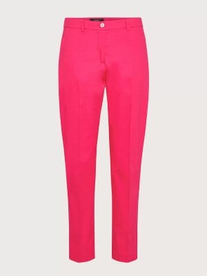 PANTALON STYLE CIGARETTE ROSE
