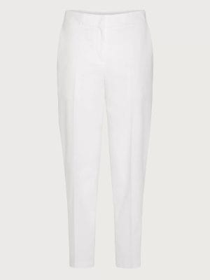 PANTALON STRETCH COUPE CAROTTE VERT