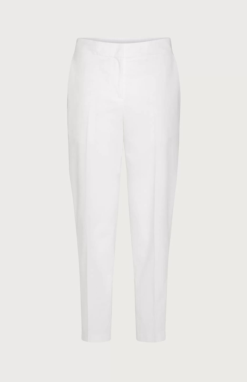 PANTALON STRETCH COUPE CAROTTE VERT