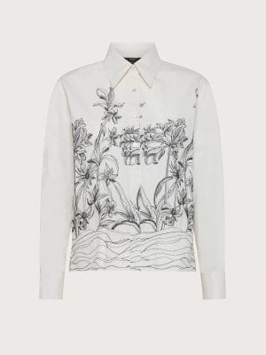 CHEMISE BRODÉE RAMAGE