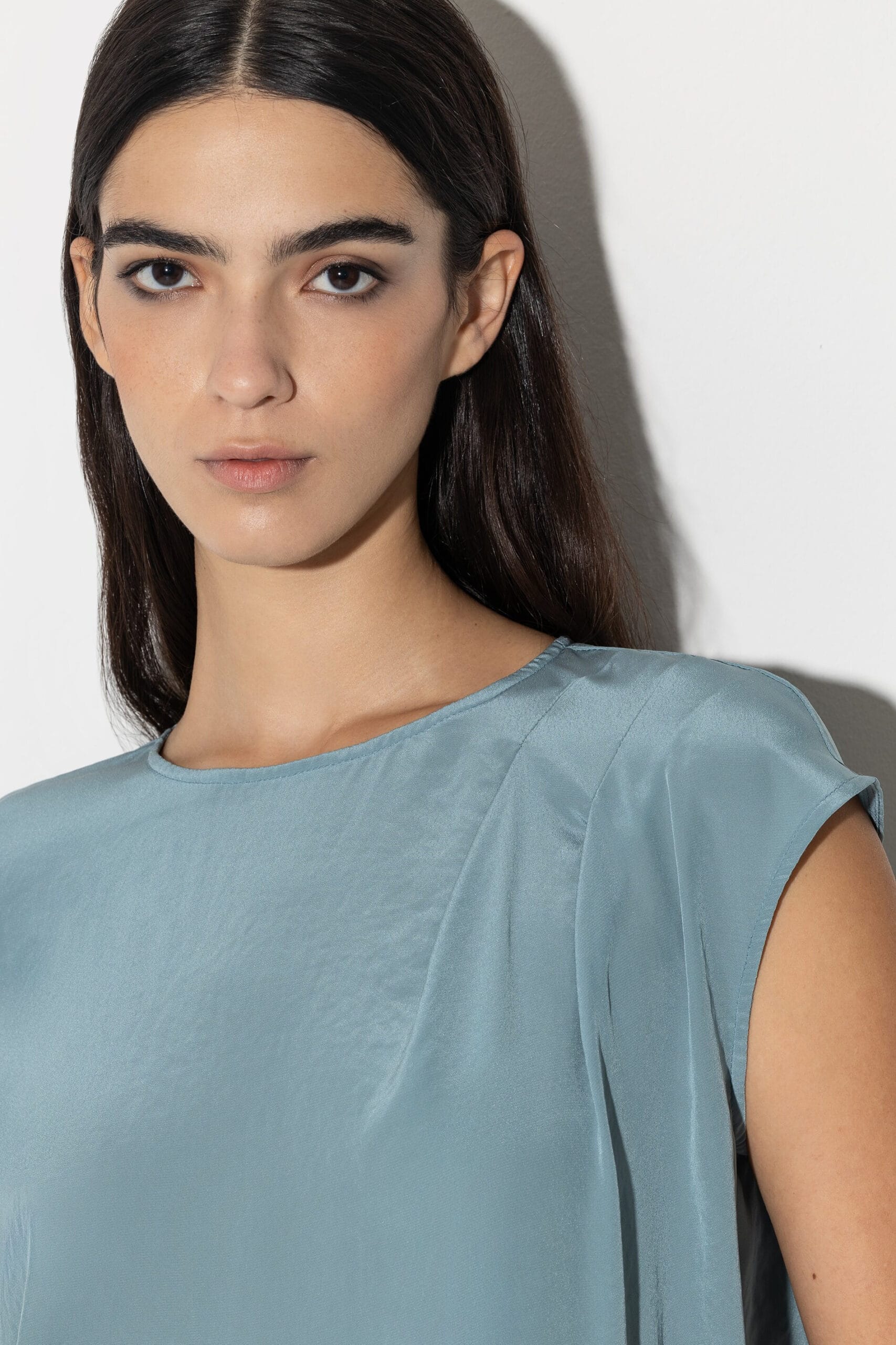 CHEMISIER EN SOIE TECHNO AQUA – Image 4