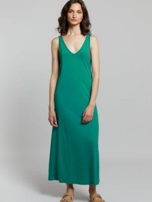 ROBE LONGUE ANGELE VERTE