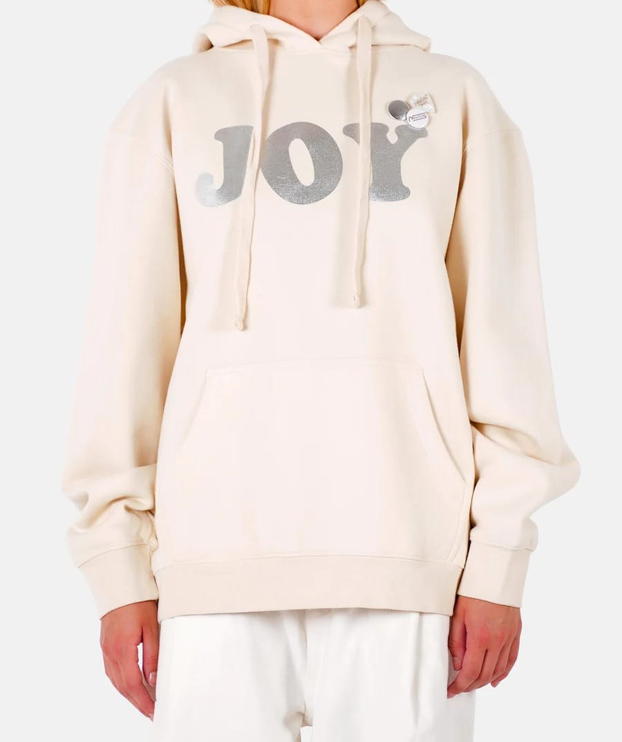 SWEAT-SHIRT HOODIE JAGGER BLANC – Image 2