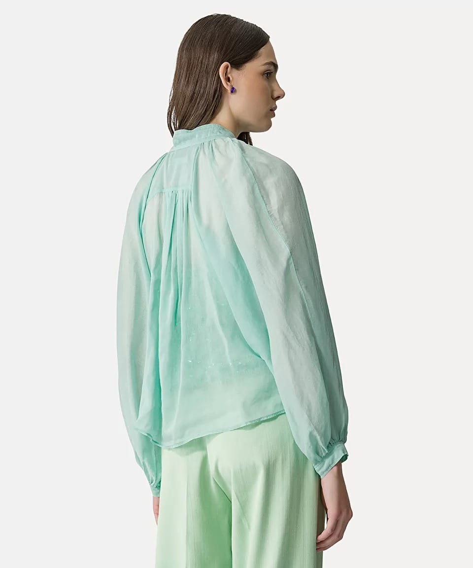 CHEMISE BOHEMIENNE AQUATIQUE – Image 2