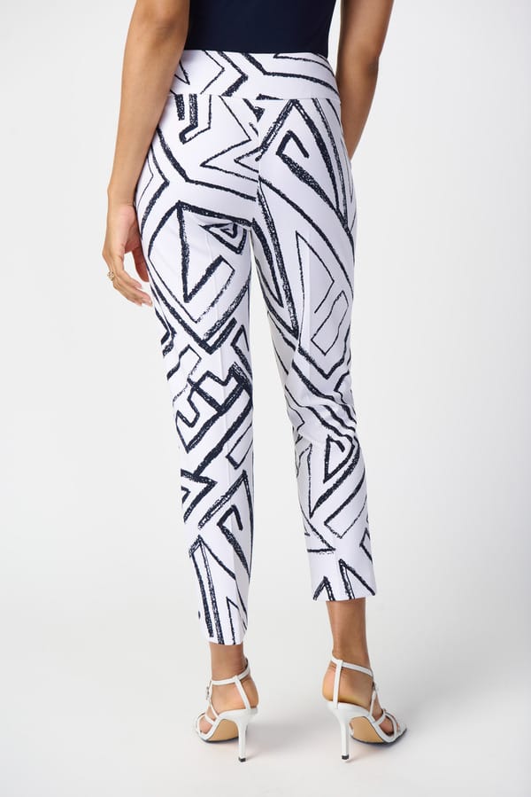 PANTALON 7/8 LIGNES ABSTRAITES – Image 4