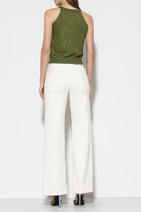 JEAN DENIM SERGE AUTHENTIQUE CREME – Image 2