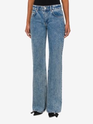 PANTALON PATTE D'EPH EN DENIM PEACE SYMBOL