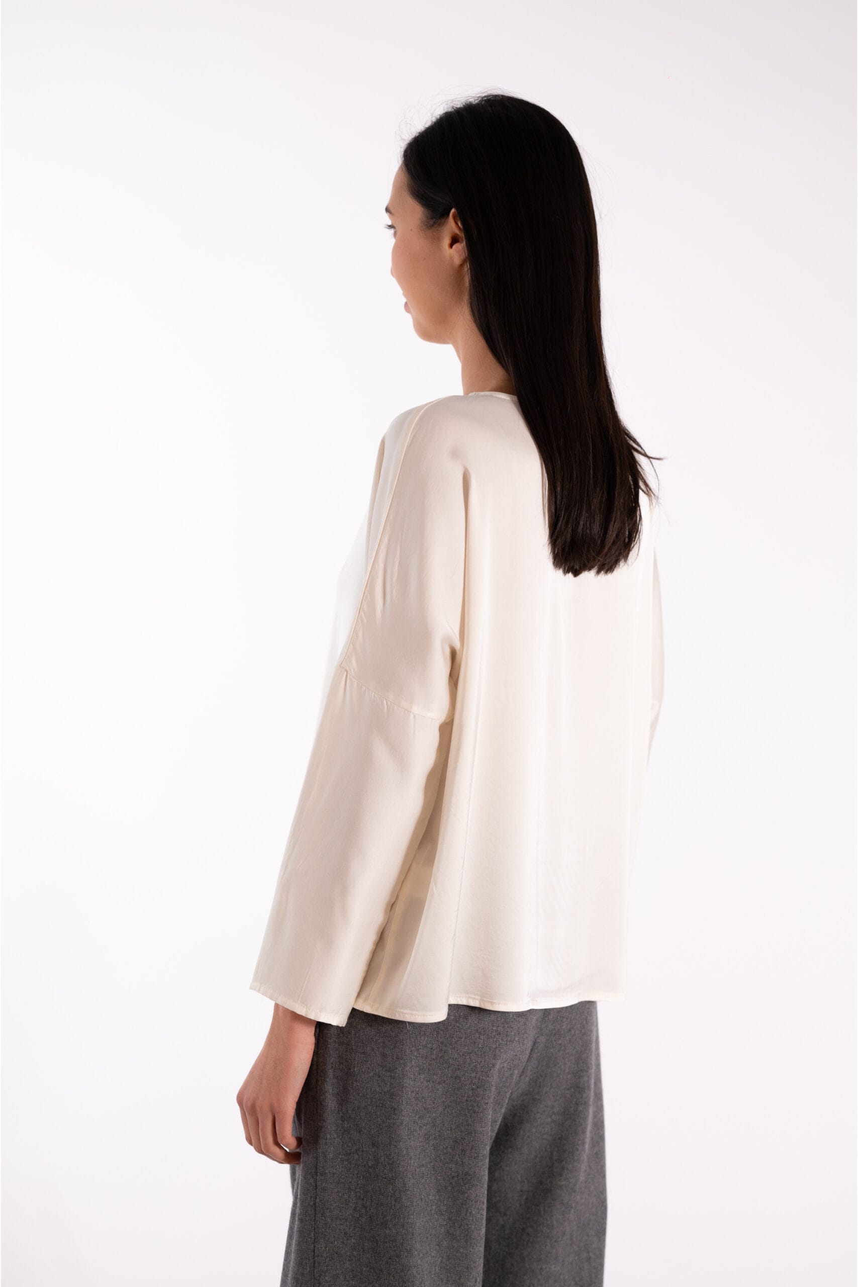 BLOUSE ROSE CREME – Image 3