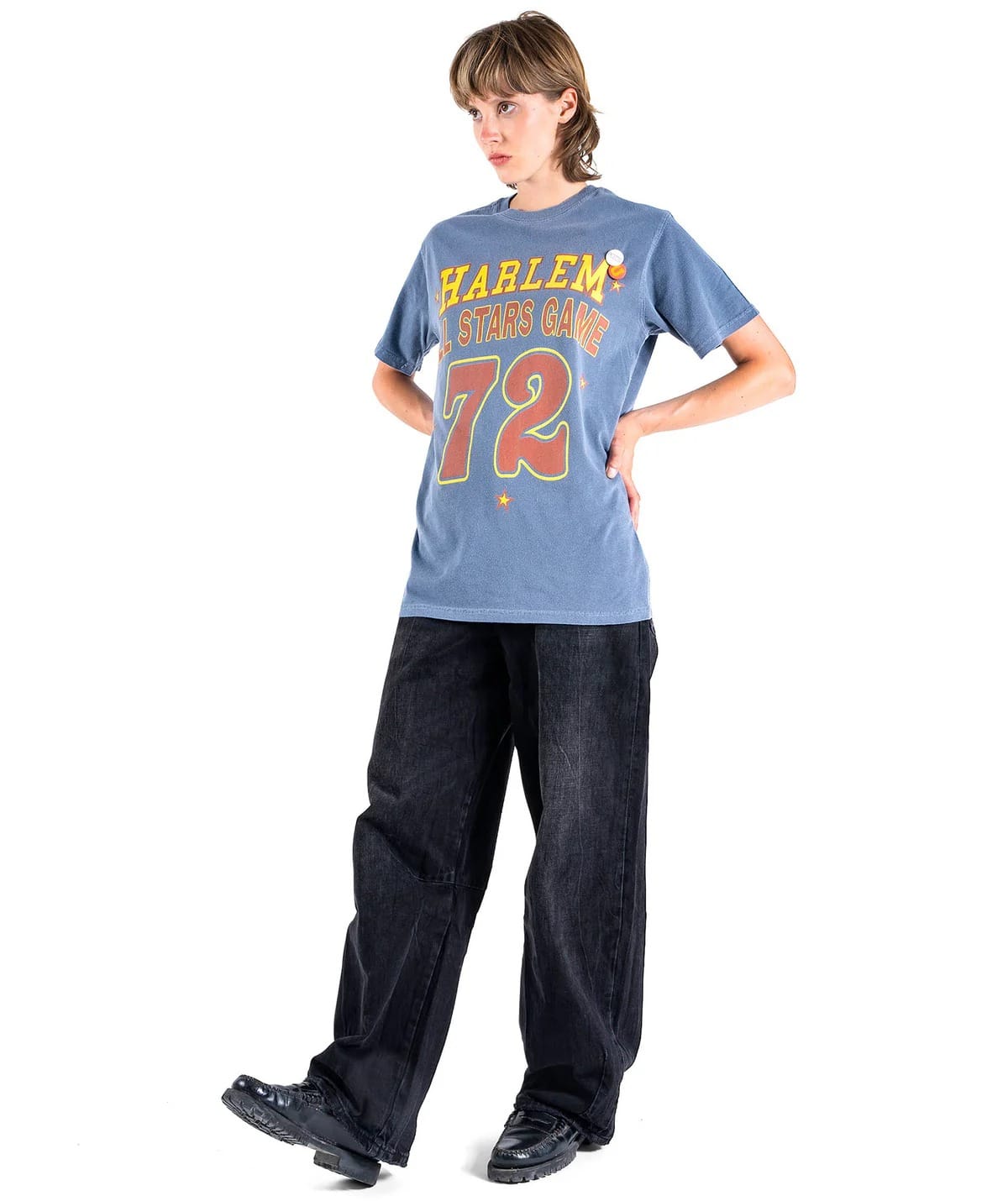 T-SHIRT TRUCKER DENIM HARLEM