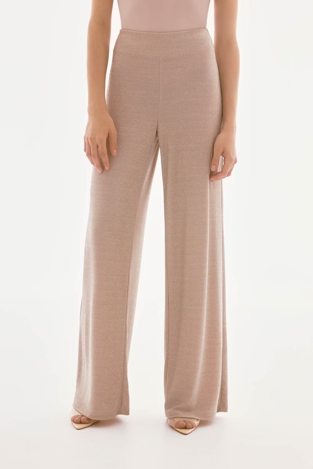 PANTALON EVASE TAILLE HAUTE
