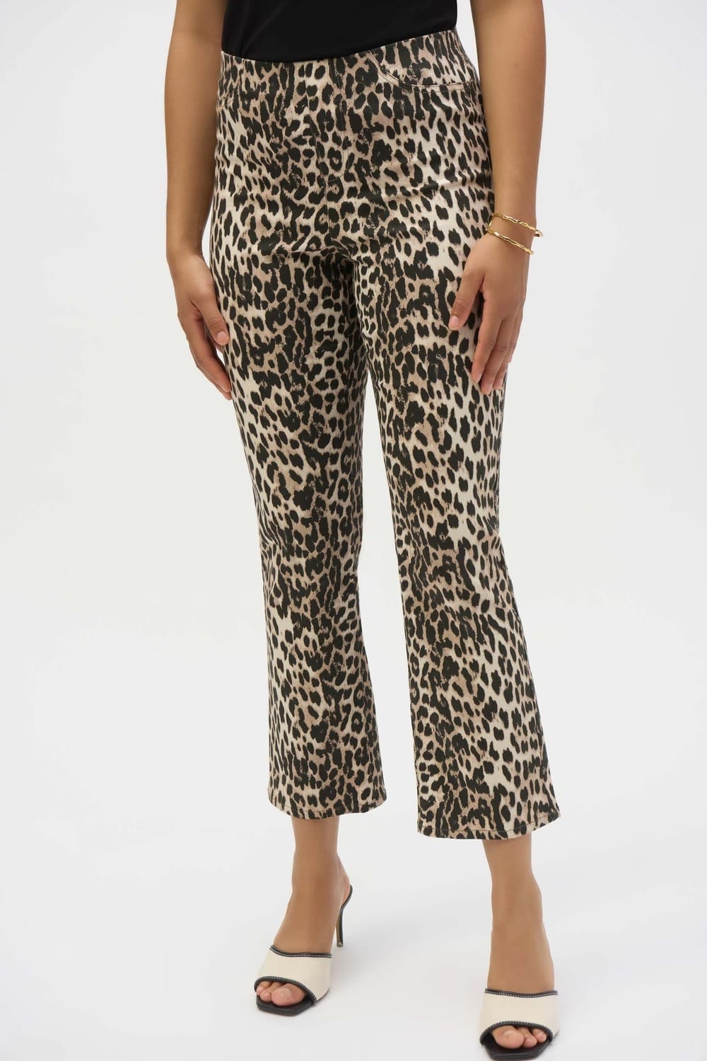 PANTALON EVASE IMPRIME LEOPARD – Image 2