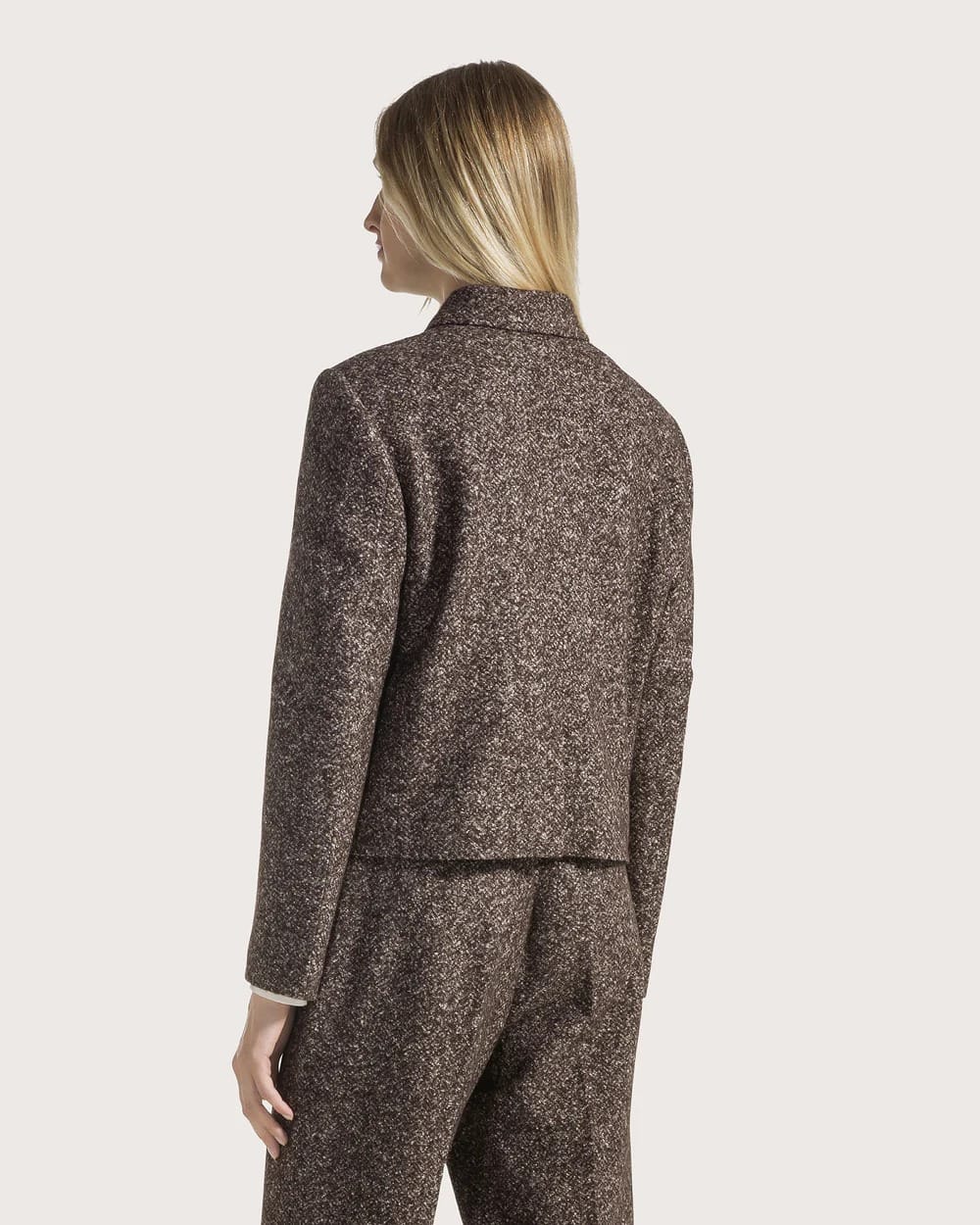 VESTE COURTE PIED-DE-POULE – Image 3