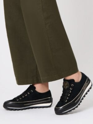 SNEAKERS JANIS STRIP NOIRES