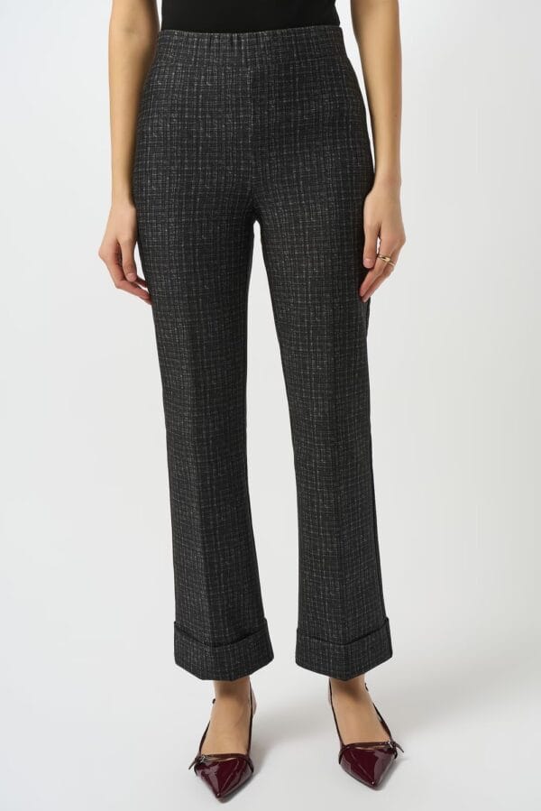 PANTALON DROIT HABILLE
