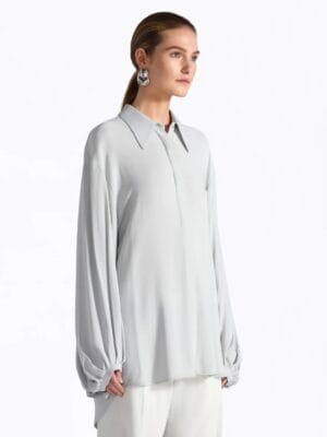 CHEMISE ENOLA GRISE