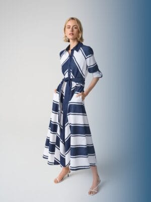 ROBE MAXI RAYEE DECONTRACTEE