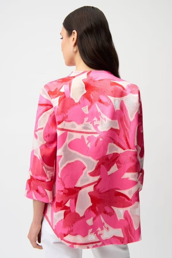 VESTE FLORALE DECONTRACTEE – Image 2