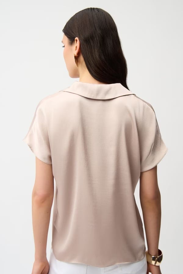 POLO DECONTRACTE BEIGE – Image 2