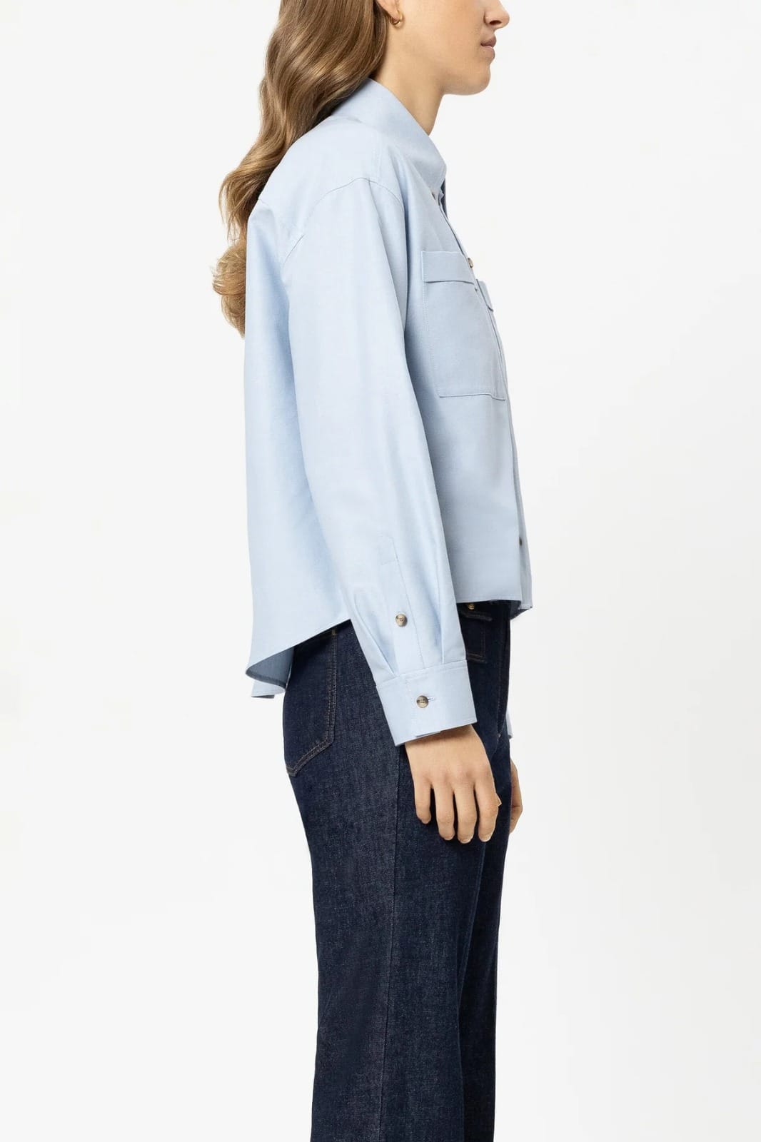 CHEMISE EN COTON CIEL – Image 3