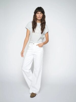 JEAN MMDARA DELUXE BLANC