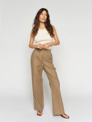 PANTALON MMELIE EN RAMIE