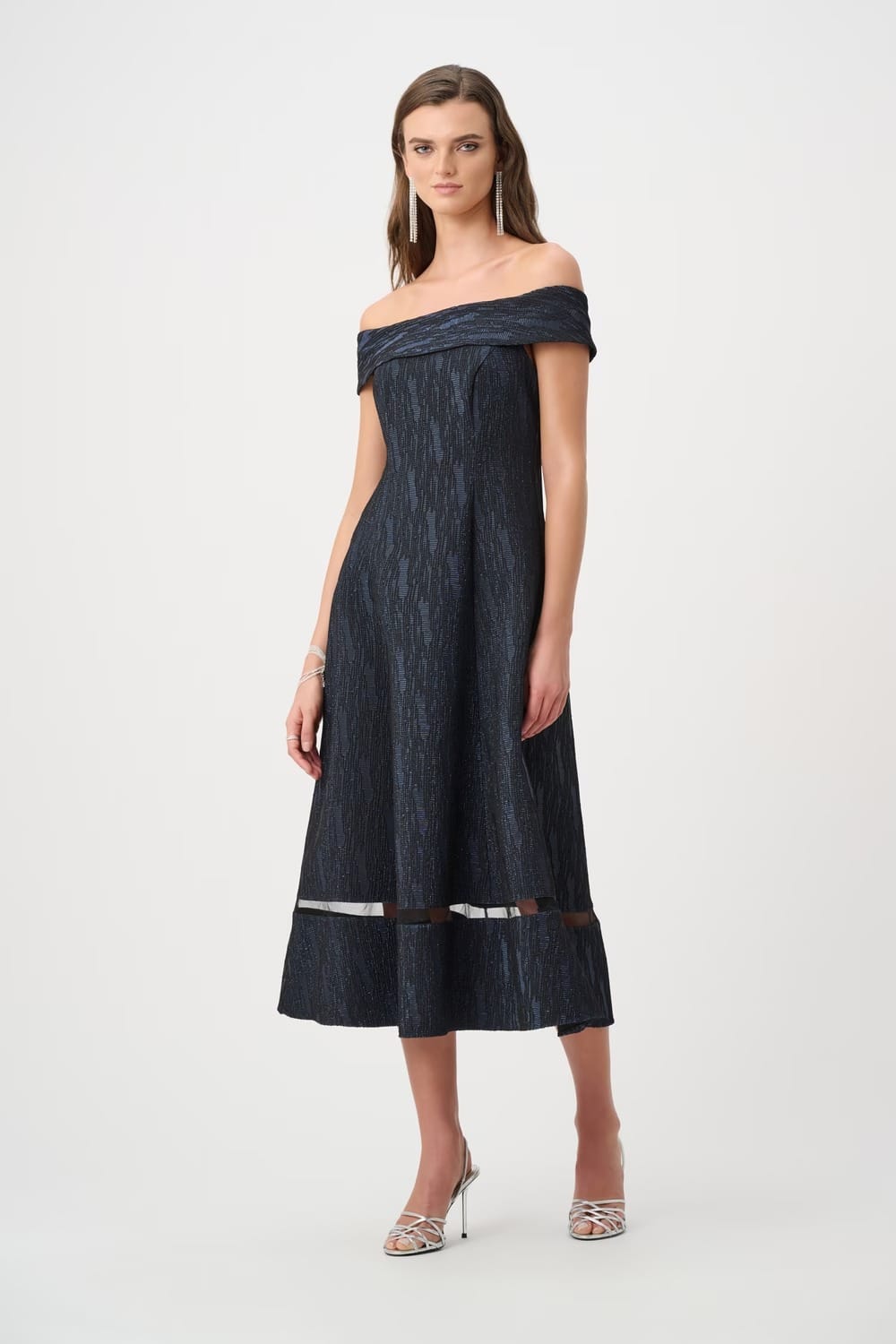 ROBE MIDI EPAULES DENUDEES