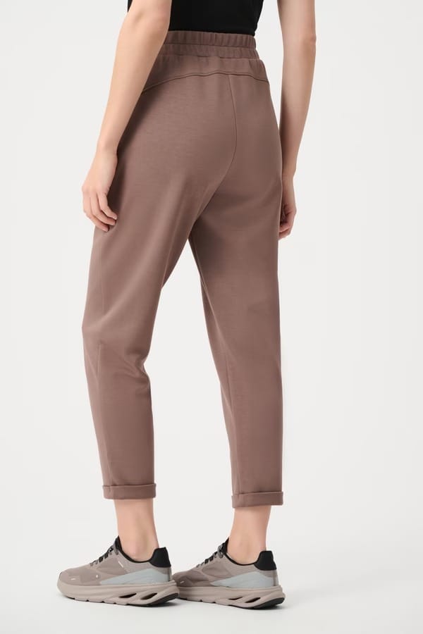 JOGGING DETENDU CHEVILLE MARRON – Image 2