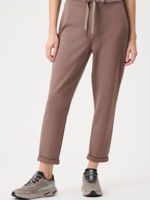 JOGGING DETENDU CHEVILLE MARRON