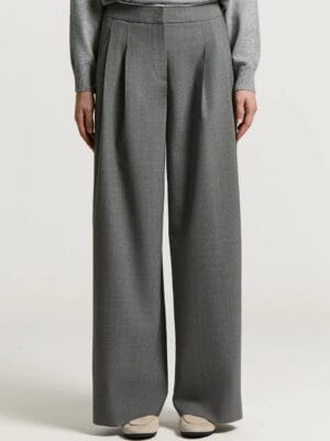 PANTALON PALAZZO EN LAINE