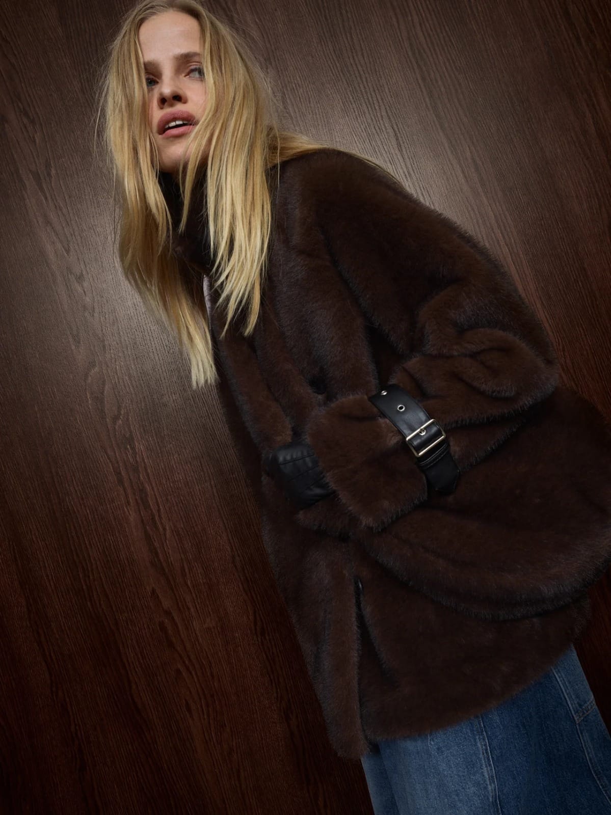 VESTE EN FAUSSE FOURRURE MMNANETTE