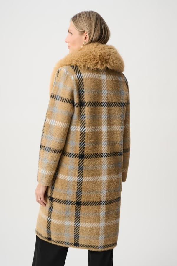 MANTEAU A COL FOURRURE – Image 3